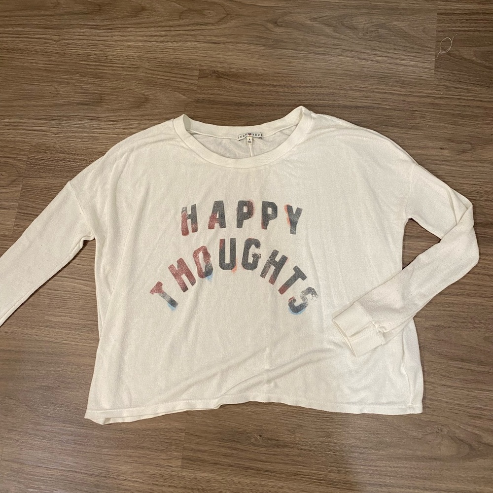Junk Food Happy Thoughts Long Sleeve